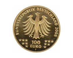 100 Euro Goldmünze 2008 UNESCO Weltkulturerbe Stadt Goslar