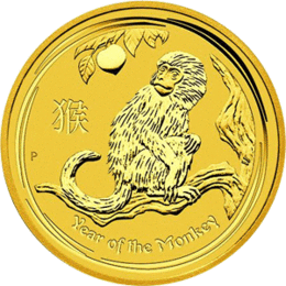 Lunar II Affe 1/20 Unze 2016