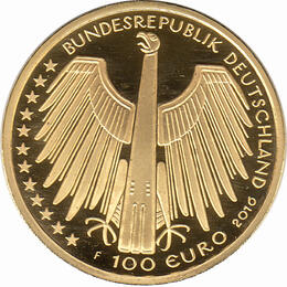 100 Euro Goldmünze 2016 UNESCO Weltkulturerbe Altstadt Regensburg