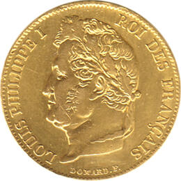 20 Franc Frankreich Louis Philippe I 1841