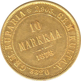 10 Markaa 1878 Alexander