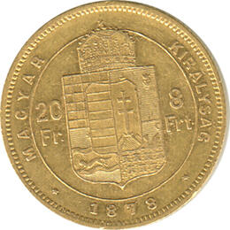 Österreich Ungarn 8 Florin Franz Joseph