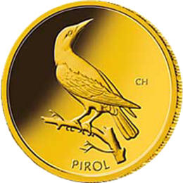 20 Euro Goldmünze Pirol 2017 Heimische Vögel