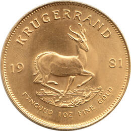Kruegerrand 1 Unze 1981