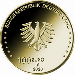 100 Euro Goldmünze 2020 Einigkeit