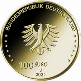 100 Euro Goldmünze 2021 Recht