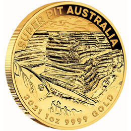 Australien Super Pit 1 Unze 2021