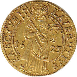 Nürnberg Stadt Gold Gulden 1623