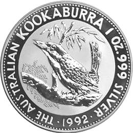Kookaburra 1 Unze 1992