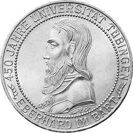 Jaeger 328 Weimarer Republik 3 Reichsmark Universität Tübingen 1927