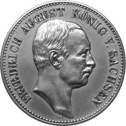 Jäger 137 Sachsen 2 Mark Friedrich August III 1905
