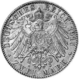 Jaeger 154 Sachsen Meiningen 2 Mark Georg II 1915
