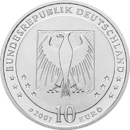 10 Euro Silber Gedenkmünze PP 2007 Wilhelm Busch