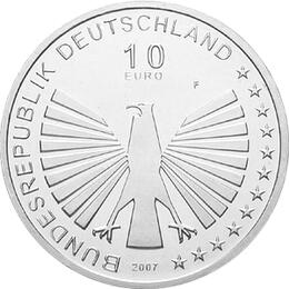 10 Euro Silber Gedenkmünze ST 2007 Römische Verträge