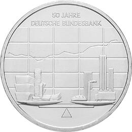 10 Euro Silber Gedenkmünze ST 2007 Bundesbank