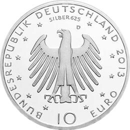 10 Euro Silber Gedenkmünze PP 2013 Richard Wagner