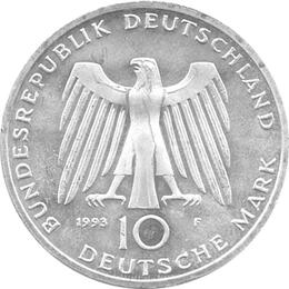 10 DM Silber Gedenkmünze 1000 Jahre Potsdam 1993