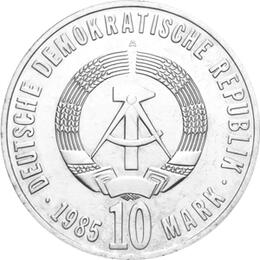 DDR 1985 10 Mark Gedenkmünze 40 Jahre Befreiung