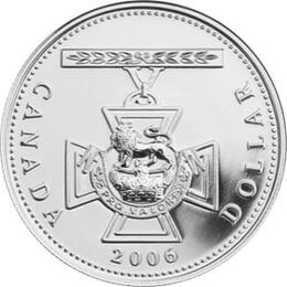 Canada Silber Gedenkmünze 1 Dollar Victoria Orden 2006