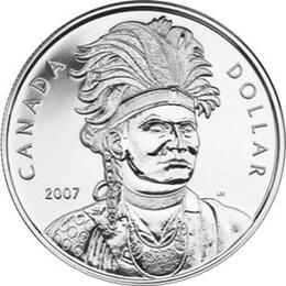 Canada Silber Gedenkmünze 1 Dollar Victoria Orden 2007