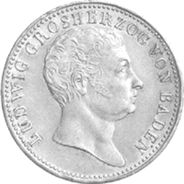 Altdeutschland Baden Ludwig Gulden 1821-1825