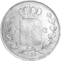 Altdeutschland Baden Ludwig Gulden 1821-1825
