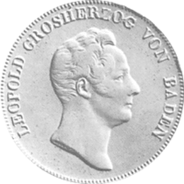 Altdeutschland Baden Leopold Kronentaler 1832