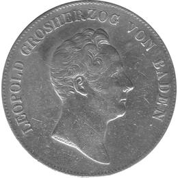 Altdeutschland Baden Leopold Kronentaler 1836