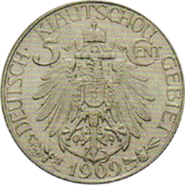 Kiautschou 5 Cent 1909