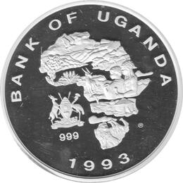 Uganda Gepoard 1/2 Kilo 1993