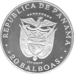 Panama 20 Balboa 1973-1974 Bolivar