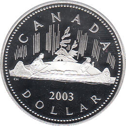 Canada Silber Gedenkmünze 1 Dollar 2003