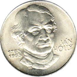 100 Korun, Tschechoslowakei, 1985, Jan Holly