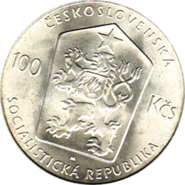 100 Korun, Tschechoslowakei, 1982, Ivan Olbracht