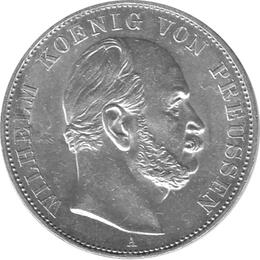 Altdeutschland Preussen Brandenburg Taler 1871
