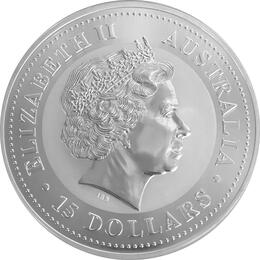 Lunar I Silbermünze Australien Hund 1/2 Kilo 2006 Perth Mint