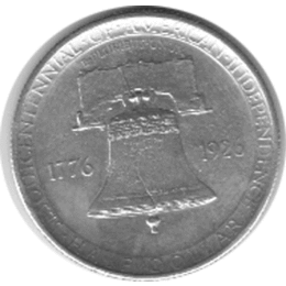 Halve Dollar 1926 Unabhängigkeit 1/2 Silber Dollar