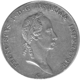 Österreich Habsburg Taler 1826 C Kaisertum Kaiser Franz I