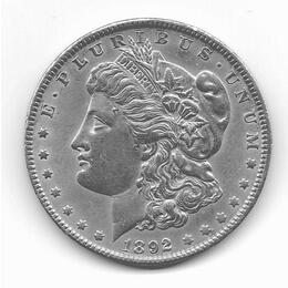 American Silber Morgan Dollar USA historische Silbermünze