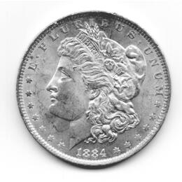 American Silber Morgan Dollar USA historische Silbermünze