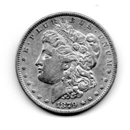 American Silber Morgan Dollar USA historische Silbermünze