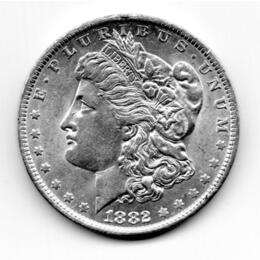 American Silber Morgan Dollar USA historische Silbermünze