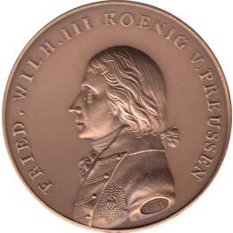 Preussen Wilhelm III Taler Medaille 1799