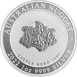 Australian Nugget Silber 1 Unze 2022 Little Hero