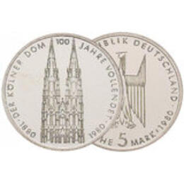 1980 5 DM Kölner Dom