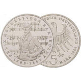 1984 5 DM Mendelssohn Bartholdy