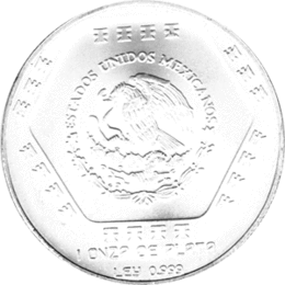 5 Pesos 1998 Mexico, Senoa de las Limas