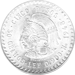 5 Pesos 1948 Mexico, Vereinigte Staaten