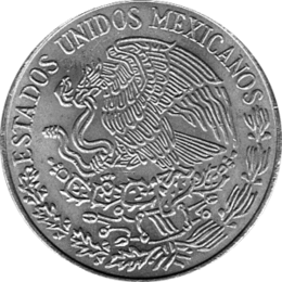 5 Pesos 1972 Mexico,