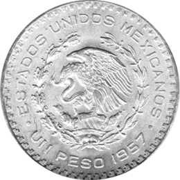 1 Pesos 1957 Mexico